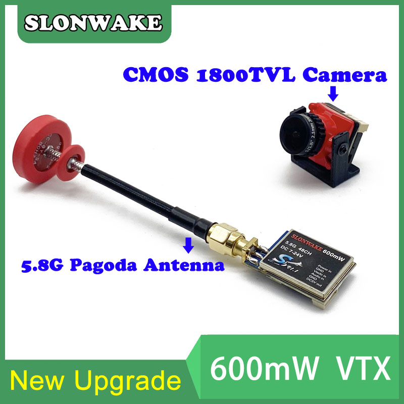 5.8g 48ch 600mw ajustável VTX- - Fpv Drone Frame avaliação e preço